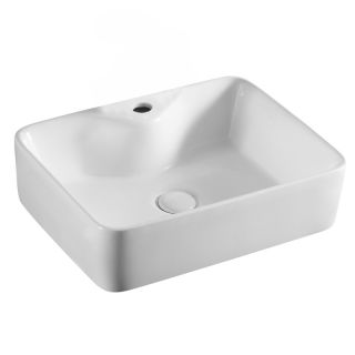 Раковина накладная Azario 49х38х13 фаянс (AZ4569A)